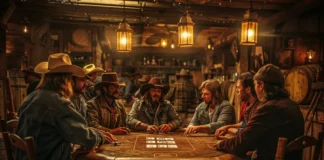 Le draw poker (ou poker fermé) : comment jouer à cette variante populaire des westerns américains